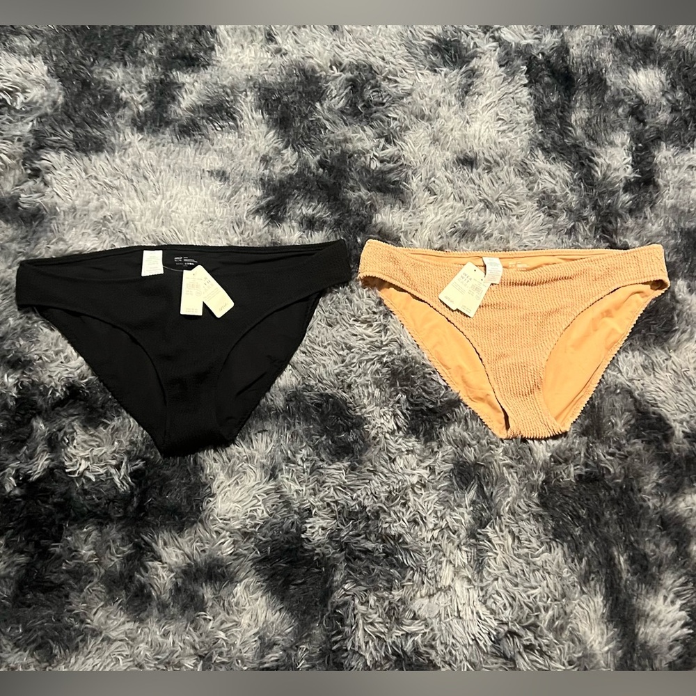 Aerie bikini bottoms: full coverage, 2 pairs! NWT! 4$ each!!